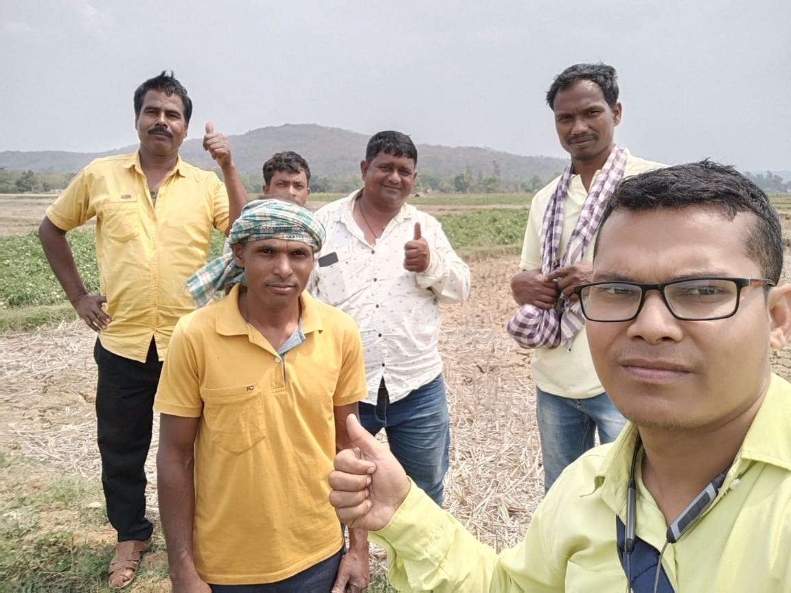 Field Visit – Crop Health, Disease Management & High-Yield Farming